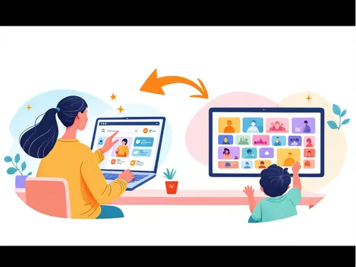 Toddler using safe video player