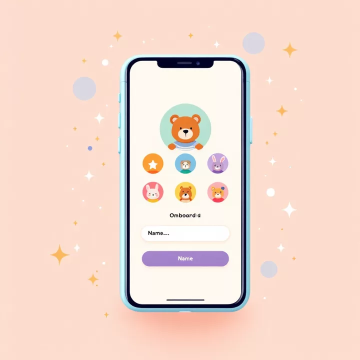 Create account and kid profiles